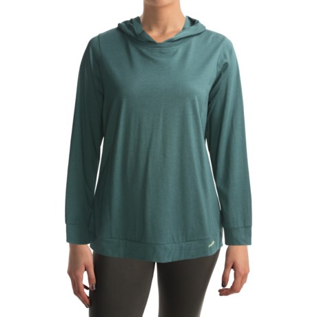 Calida Stretch and Relax Lounge Shirt Hooded, Long Sleeve (For Women)