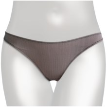 Calida Swirl Thong Underwear (For Women) in Brick - Closeouts