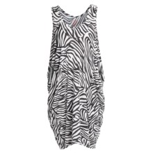 Calida Wave Nightgown - Stretch Micromodal® Jersey, Sleeveless (For Women) in Black - Closeouts