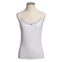 Calida Yuma Camisole - Spaghetti Straps, Single-Jersey Cotton (For Women) in White - Closeouts