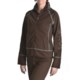 Calispia Artisan Embroidered Jacket - Stretch French Terry Cotton (For Women)