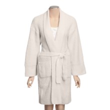 Calispia Chenille Robe - Birdseye Stitch (For Women) in White - Closeouts