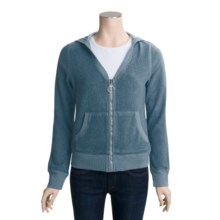 Calispia Sherpa Jacket - V-Neck (For Women) in Mineral - Closeouts