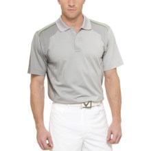 Callaway Chev Piped Polo Shirt - UPF 15, Short Sleeve (For Men) in Highrise - Closeouts