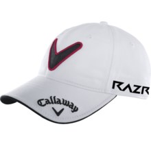 Callaway Tour Chev Cap (For Men) in White - Closeouts