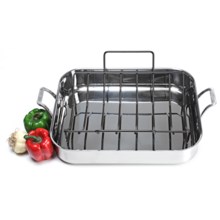 Calphalon Accucore 16” Roaster with Rack in See Photo - Closeouts