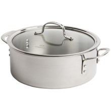 Calphalon Dutch Oven  - Triple-Ply Stainless Steel, 5 Quart in See Photo - Closeouts
