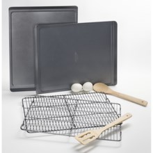 Calphalon Nonstick Cookie Sheets and Cooling Racks - 4-pc. Set in See Photo - Closeouts
