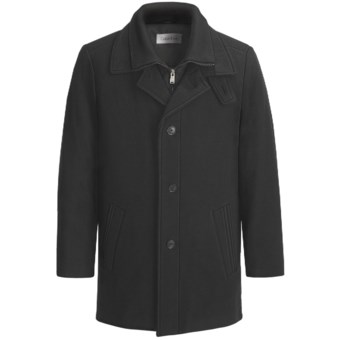Calvin Klein Coleman Top Coat (For Men) in Black