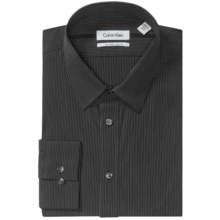 Calvin Klein Extreme Slim Fit Dress Shirt - Point Collar, Long Sleeve (For Men) in Dusk - Closeouts