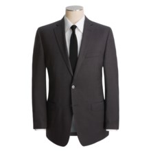 Calvin Klein Faded Plaid Suit - Wool, Slim Fit (For Men) in Charcoal - Closeouts