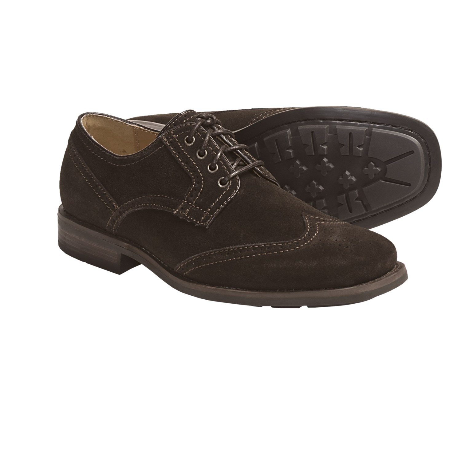 Calvin Klein Laurence Oxford Shoes (For Men) in Dark Brown Oiled Suede