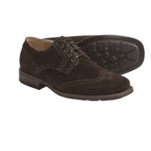 Calvin Klein Laurence Oxford Shoes (For Men) in Dark Brown Oiled Suede - Closeouts