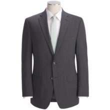 Calvin Klein Mini-Neat Suit - Slim Fit, Wool (For Men) in Black - Closeouts