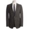 Calvin Klein Sharkskin Suit - Slim Fit, Wool (For Men) in Dark Brown