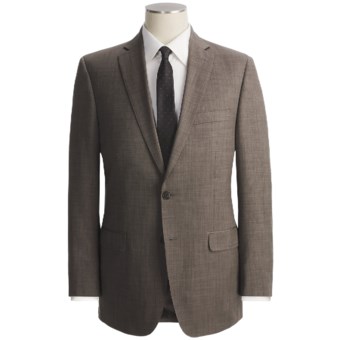 Calvin Klein Tic Weave Suit - Slim Fit, Wool (For Men) in Taupe