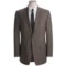 Calvin Klein Wool Sharkskin Suit - Modern Fit (For Men) in Brown