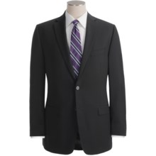 Calvin Klein Wool Suit - Slim Fit (For Men) in Black - Closeouts