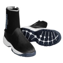Camaro 6.5 mm Explorer Deluxe Dive Boots in Black W/Blue Logo - Closeouts