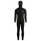 Black W/Blue Logo Camaro 7mm Wetsuit - Hydronomic (For Men)