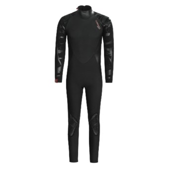 Camaro BFT 10.86 Mono Wetsuit - 4/3/2mm (For Men) in Black