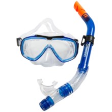 Camaro Diving Travel Set in Blue/Orange - Closeouts