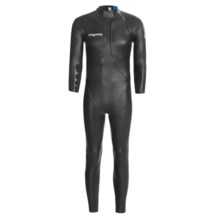 Camaro E-Pulsor Triathlon Wetsuit - 5/2/1 mm (For Men) in Black/White/Blue - Closeouts