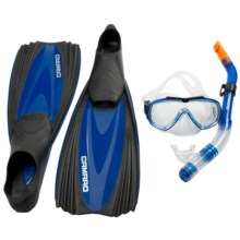 Camaro Professional Diving Set in Blue/Black - Closeouts