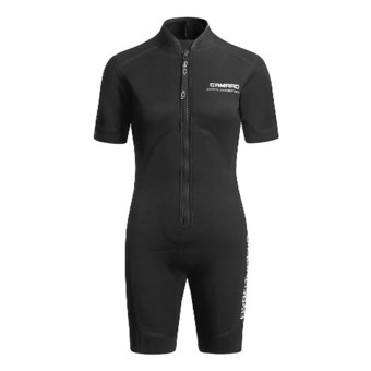 Camaro Seamless Diving Monovest - 4mm (For Women) in Black