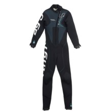 Camaro Stingray Diving Wetsuit - 5mm, Semi-Dry (For Women) in Black/Grey/Teal - Closeouts