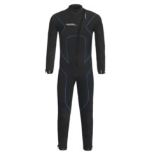 Camaro Stingray Semi-Dry Diving Wetsuit - 5mm (For Men) in Black/Blue - Closeouts