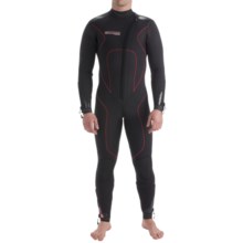 Camaro Stingray Semi-Dry Diving Wetsuit - 7mm (For Men) in Black/Grey/Red - Closeouts