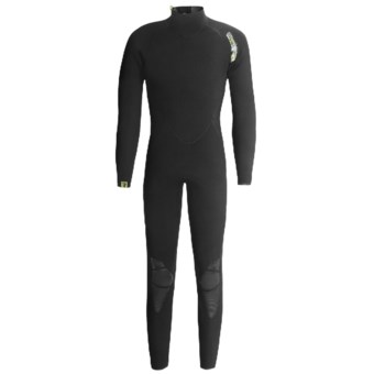 Camaro Superelastic Wetsuit - 5/4/2mm (For Men) in Black