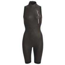 Camaro Swimshorty Mono Wetsuit - 2mm (For Women) in Black - Closeouts