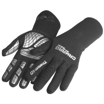 Camaro Titanium 1mm Thermo Gloves (For Men and Women) in Black