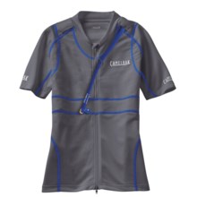 CamelBak Velobak Hydration Shirt - 72 fl.oz. (For Women) in Graphite/Strong Blue - Closeouts