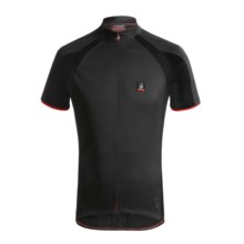 Campagnolo Full-Zip Racing Jersey - Short Sleeve (For Men) in Carbon - Closeouts