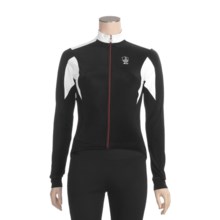Campagnolo Racing Cycling Jersey - Full Zip, Long Sleeve (For Women) in Carbon - Closeouts