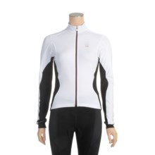 Campagnolo Racing Cycling Jersey - Full Zip, Long Sleeve (For Women) in White - Closeouts