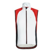 Campagnolo Racing Wind Light TXN Cycling Vest - Full Zip (For Men) in White - Closeouts