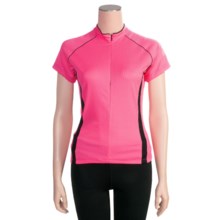 Canari Breeze Cycling Jersey - Short Sleeve (For Women) in Blossom - Closeouts