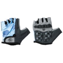 Canari Champagne Cycling Gloves - Fingerless (For Women) in Morning Sky - Closeouts