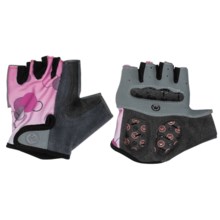 Canari Champagne Cycling Gloves - Fingerless (For Women) in Rose - Closeouts