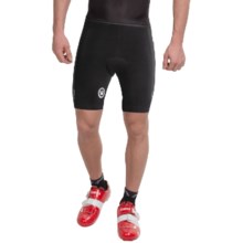 Canari Core Cycling Shorts - Stretch Cotton (For Men) in Black - Closeouts