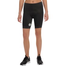 Canari Core Cycling Shorts - Stretch Cotton (For Women) in Black - Closeouts