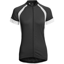 Canari Dream Cycling Jersey - Full Zip, Short Sleeve (For Women) in Black - Closeouts