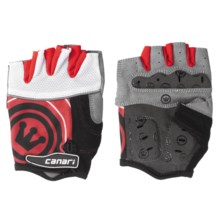 Canari Evolution Gel Cycling Gloves (For Men) in Crimson Red - Closeouts