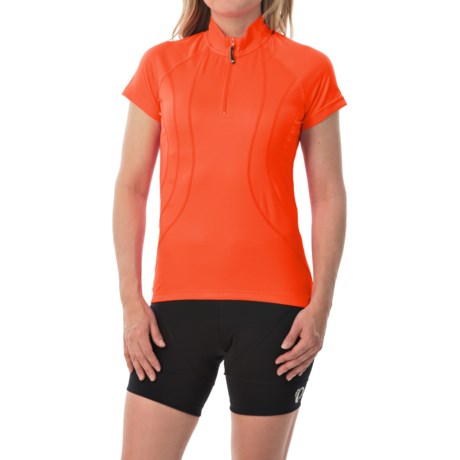 Canari Optic Nerve Cycling Jersey Zip Neck Short Sleeve For Women