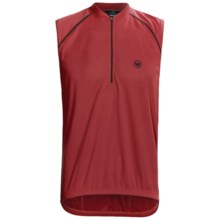 Canari P2 Tank Top Cycling Jersey - Zip Neck (For Men) in Crimson - Closeouts