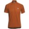 Canari Sportech Trail Jersey - Zip Neck, Short Sleeve (For Men) in Sienna Brown